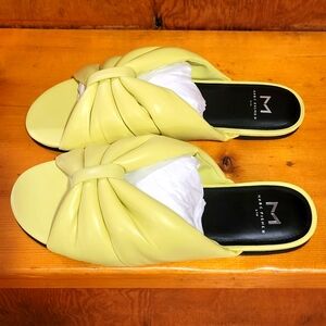 Marc Fisher (Olita) Yellow Women's Slide Sandals